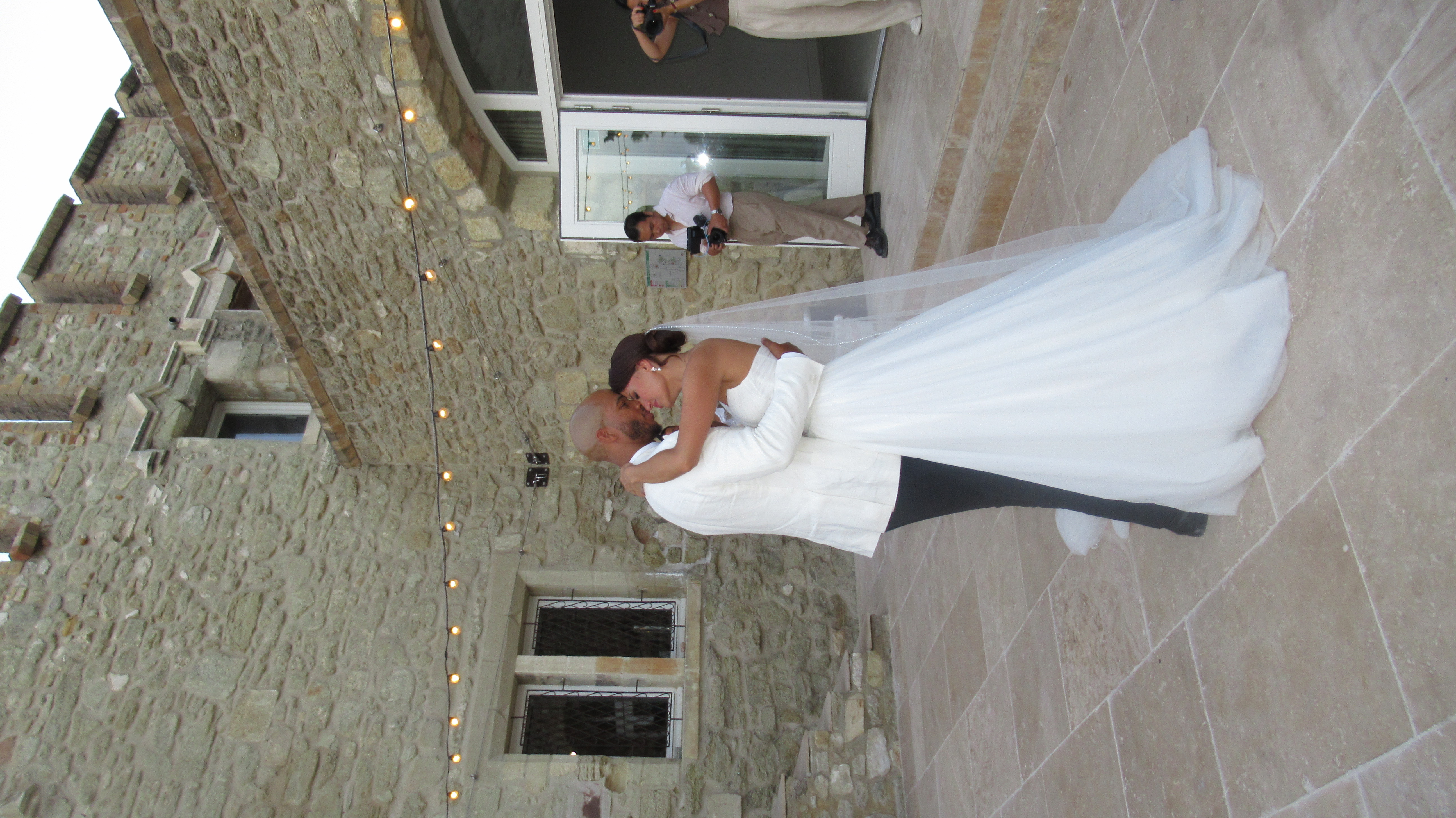 Uploaded wedding photo