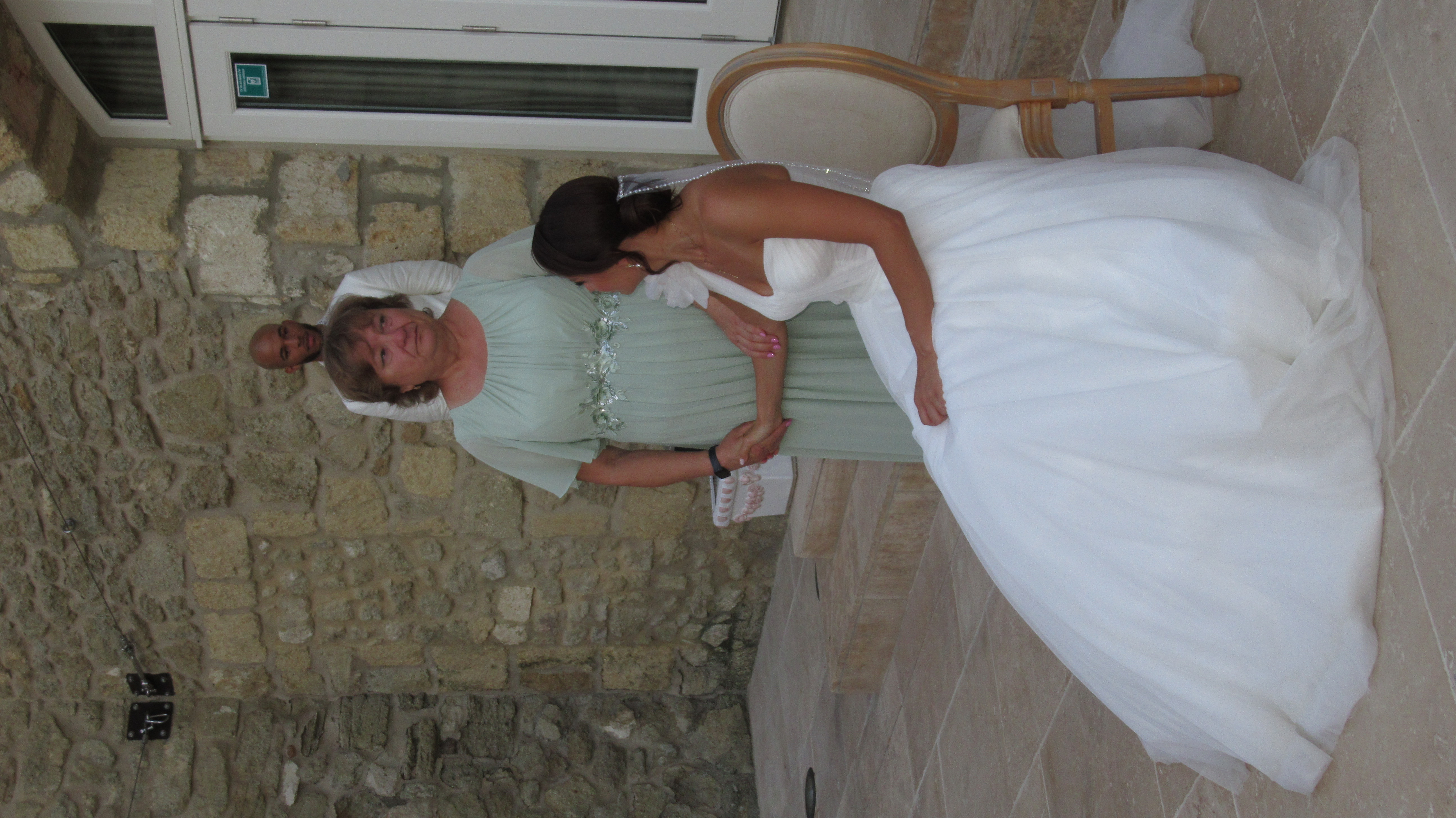Uploaded wedding photo