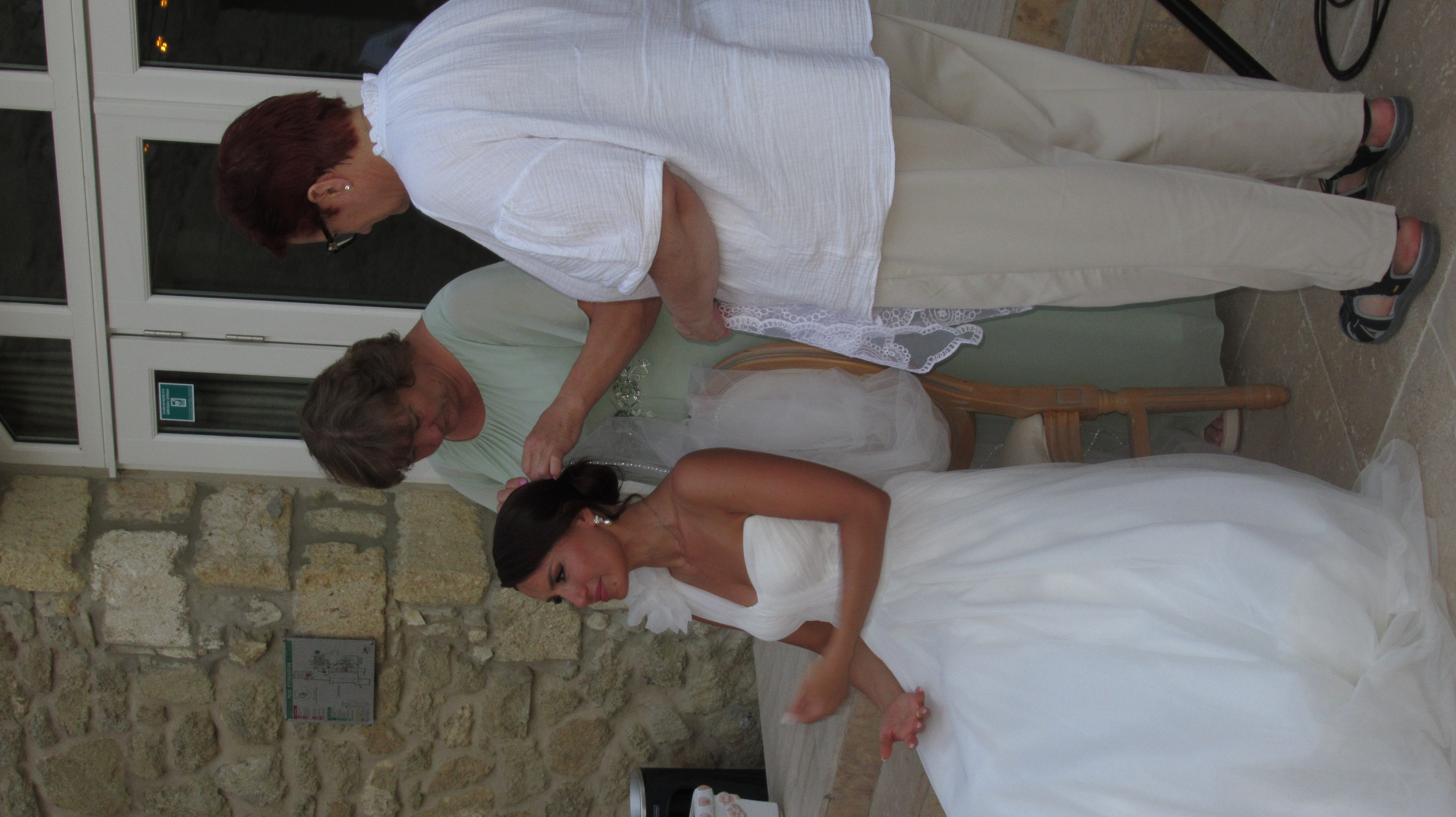 Uploaded wedding photo
