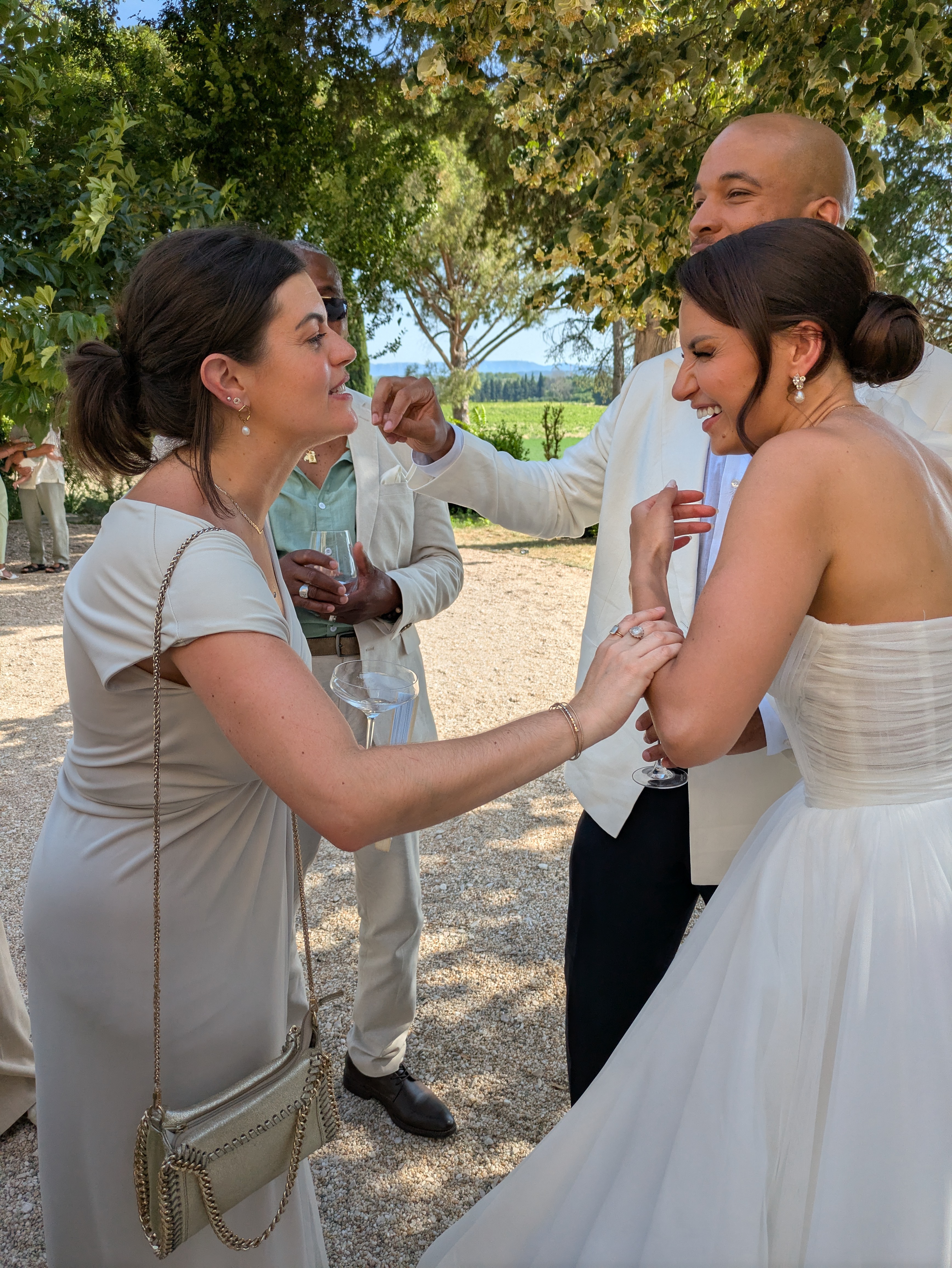 Uploaded wedding photo