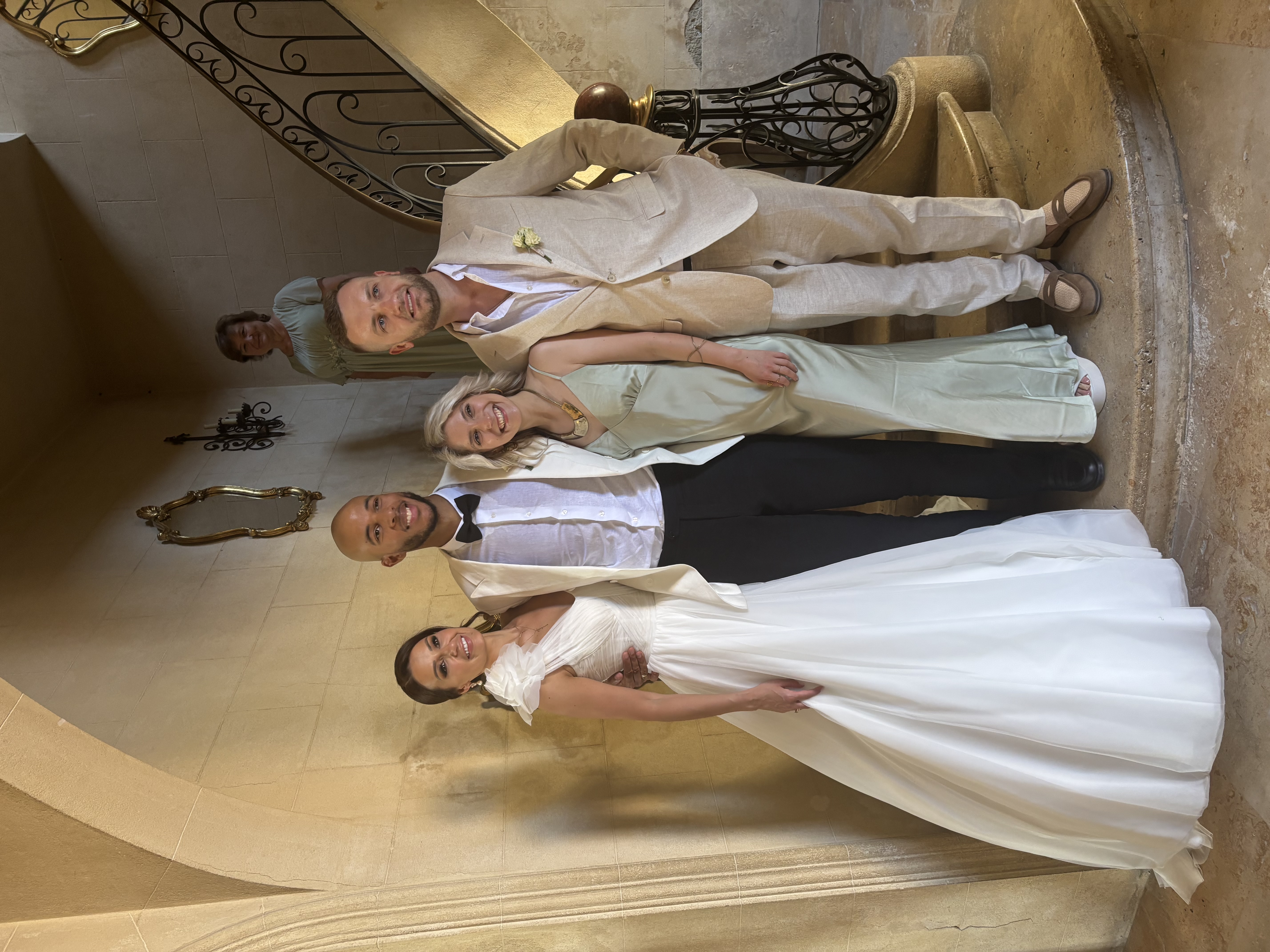 Uploaded wedding photo