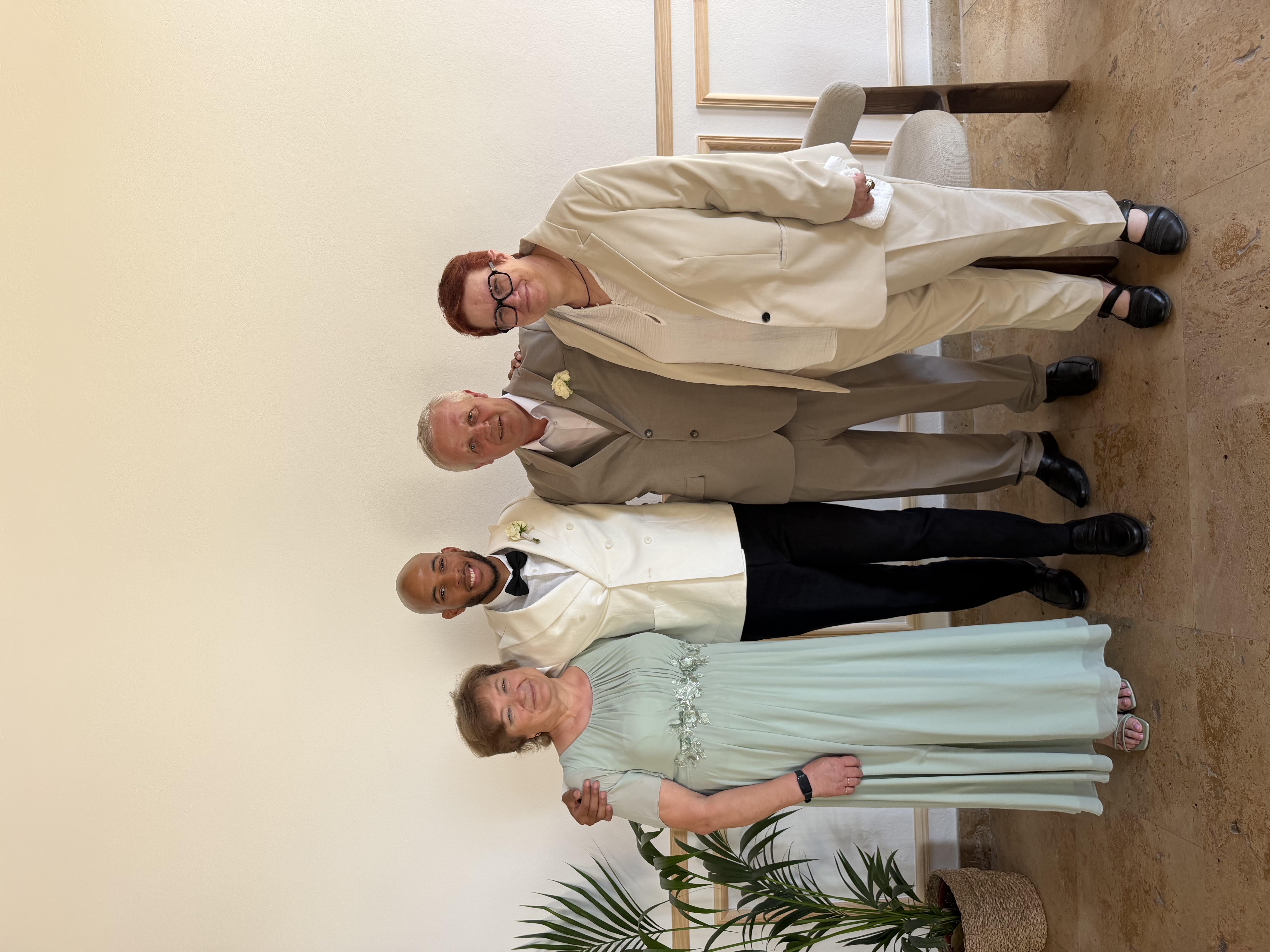 Uploaded wedding photo