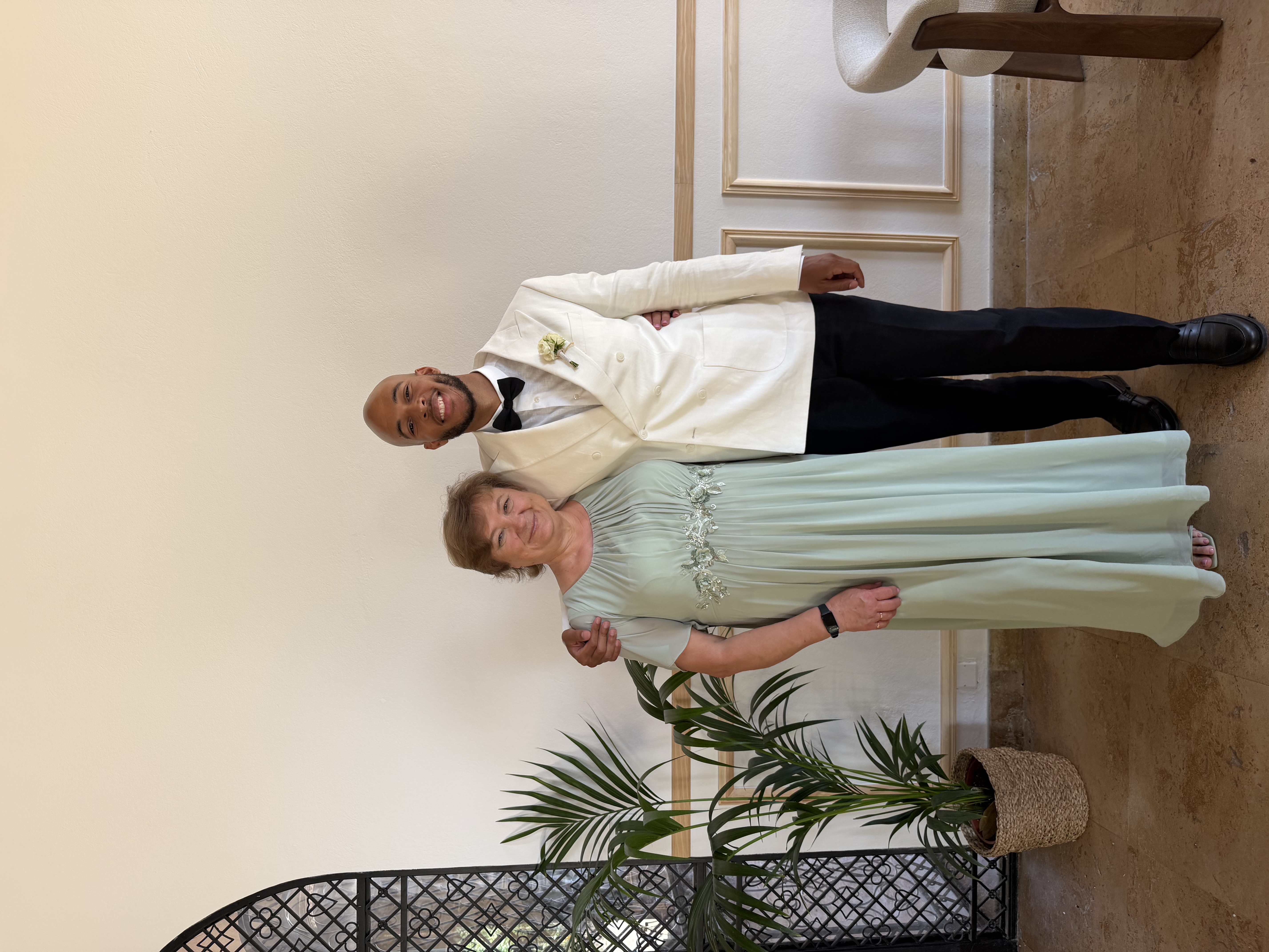Uploaded wedding photo