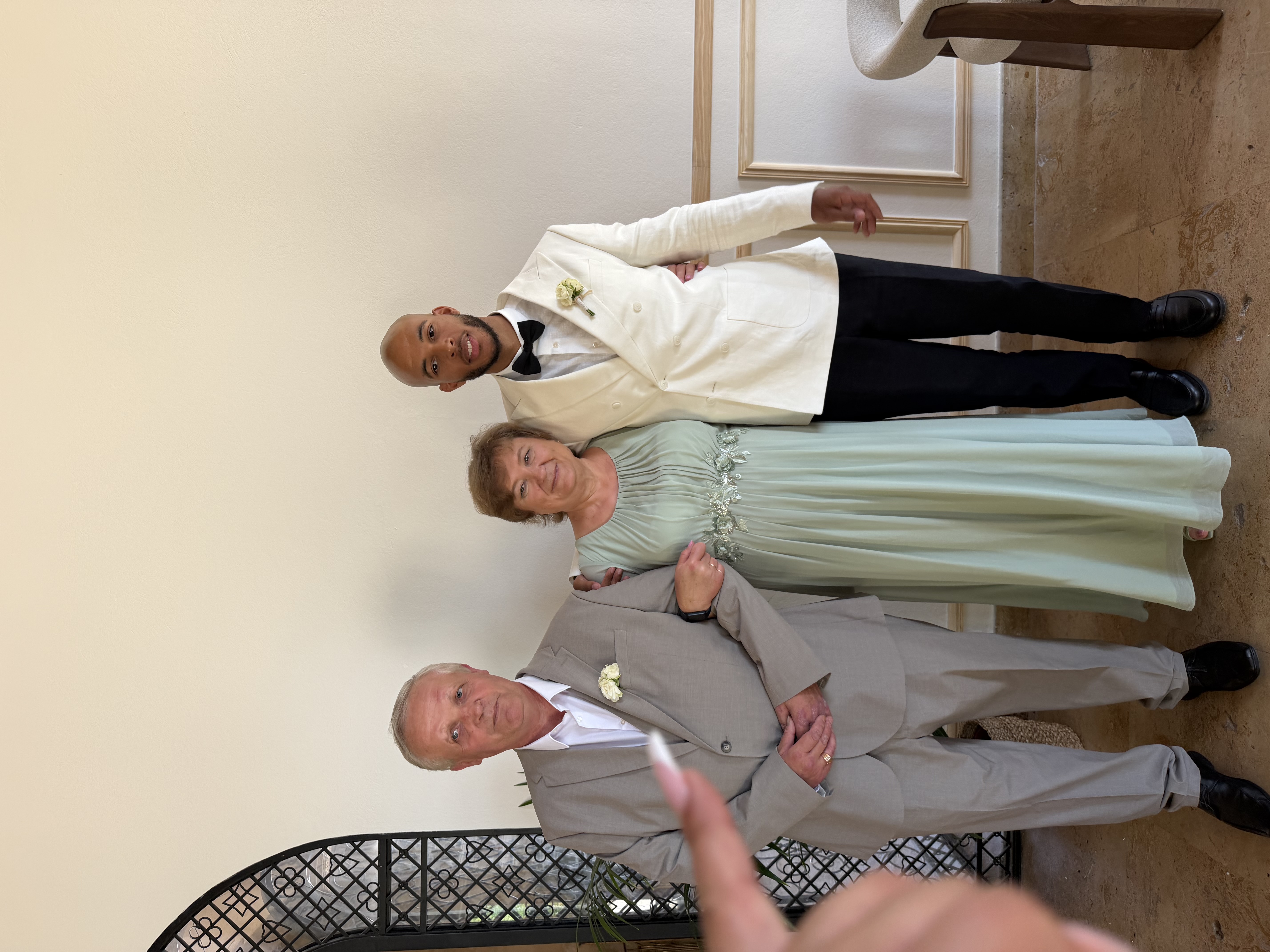 Uploaded wedding photo