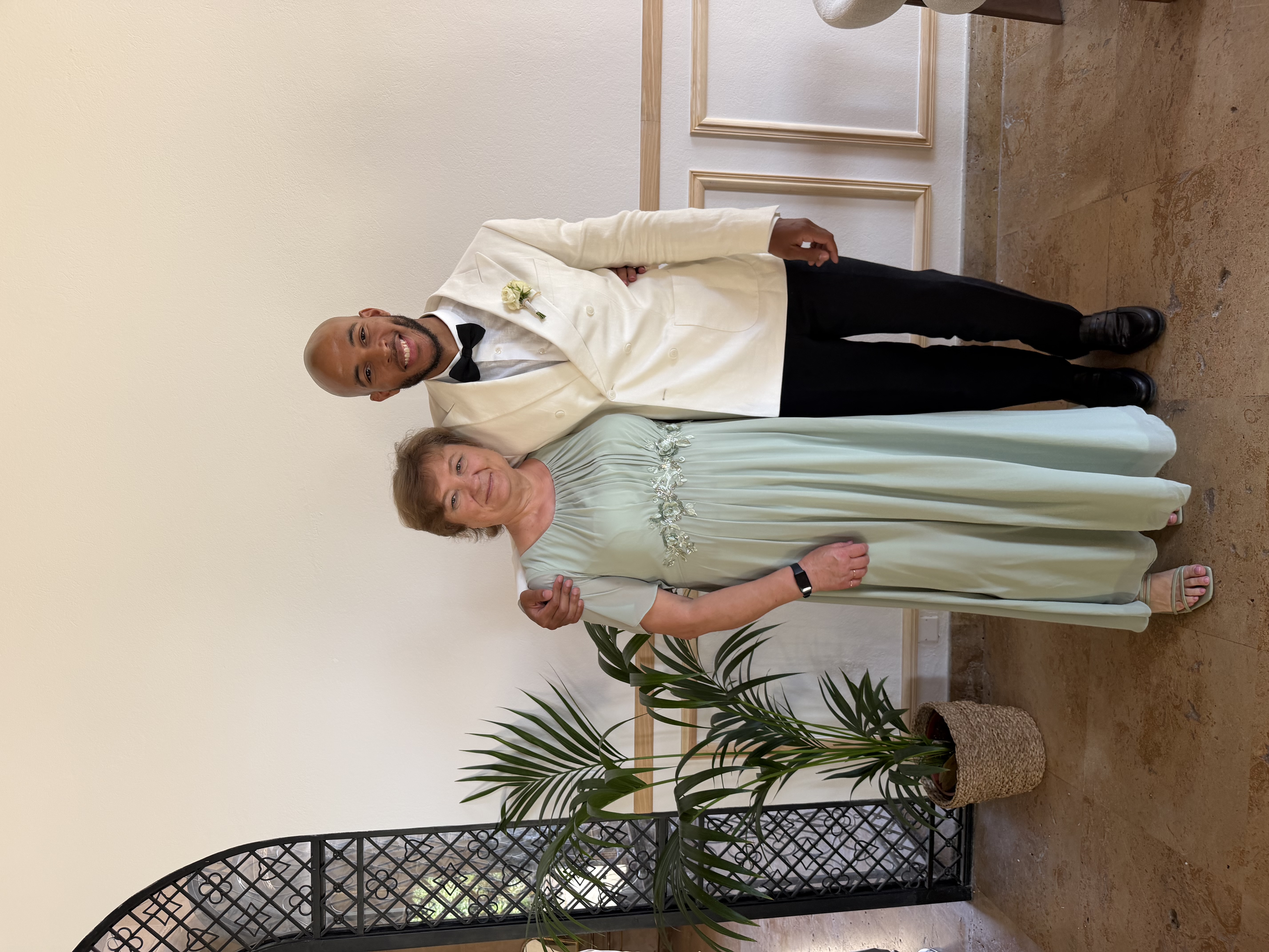 Uploaded wedding photo
