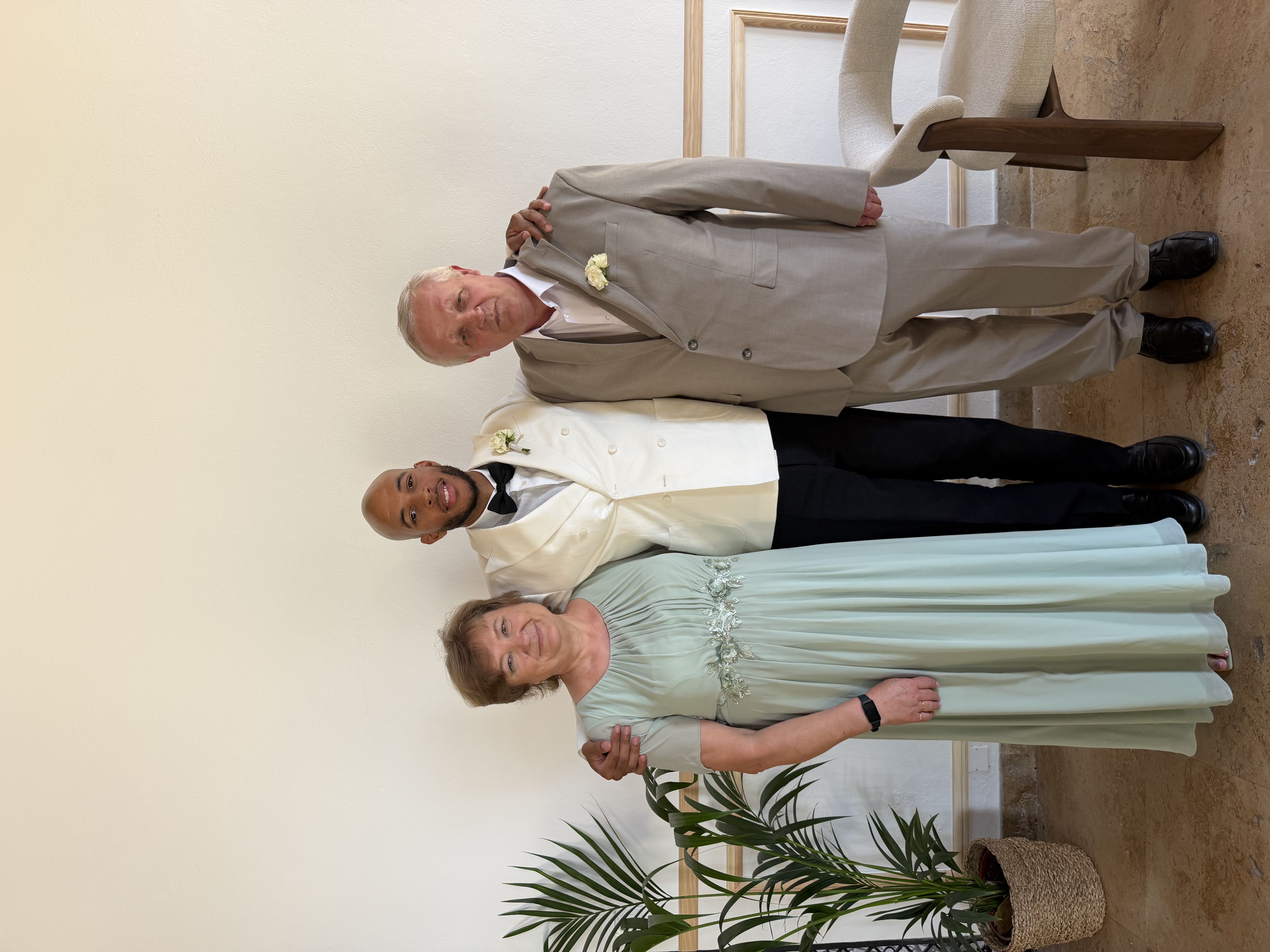 Uploaded wedding photo