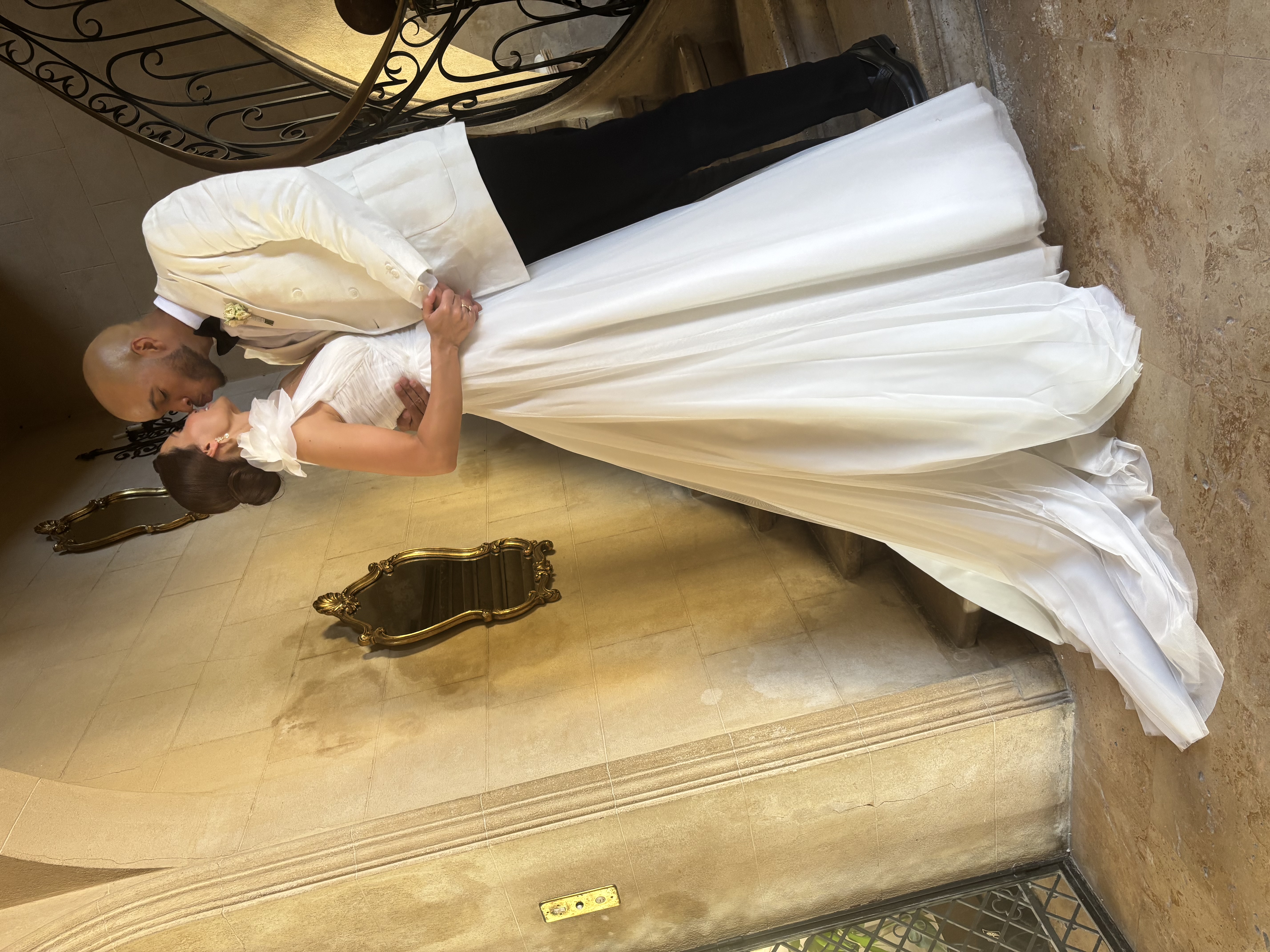 Uploaded wedding photo