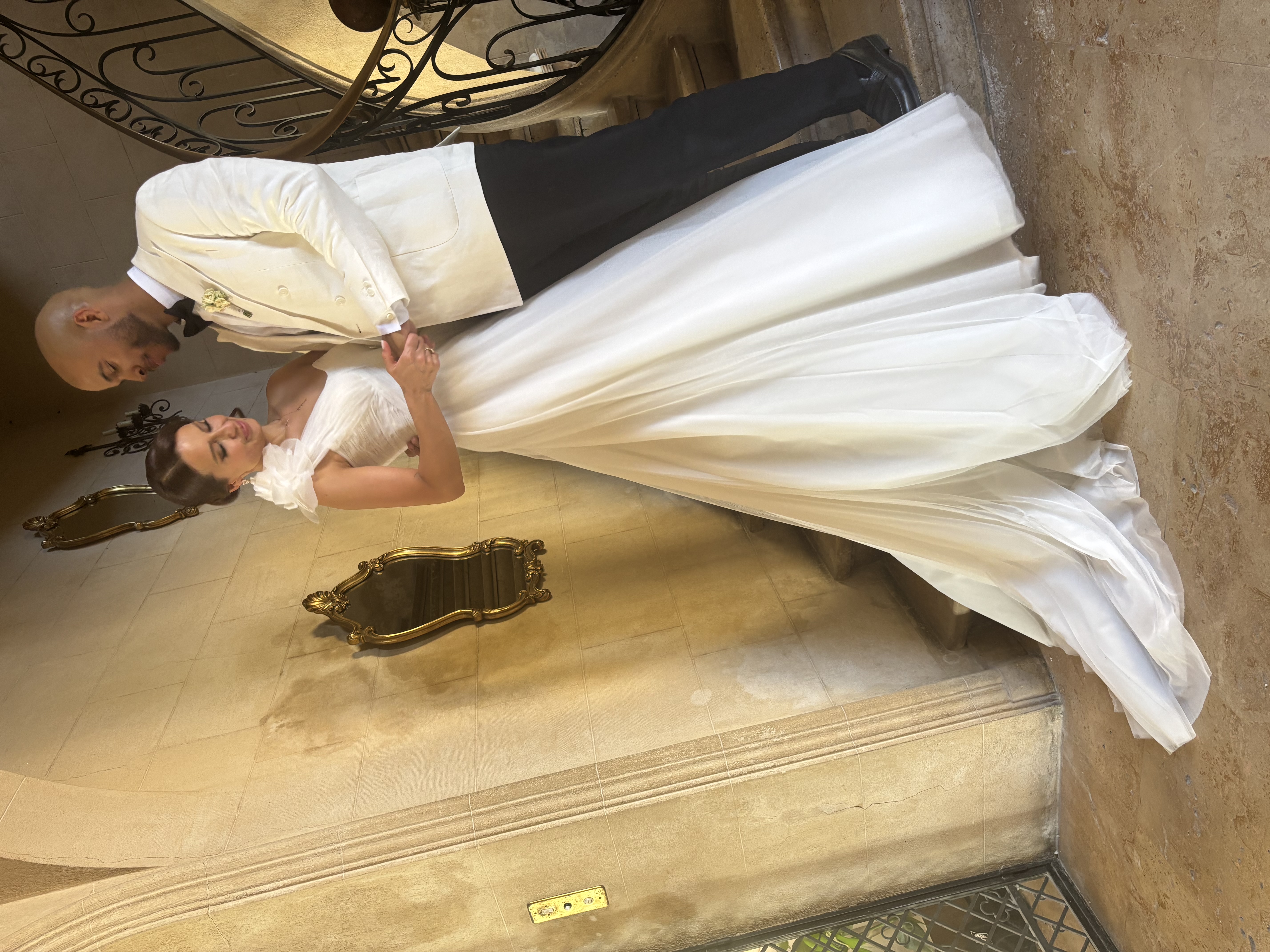 Uploaded wedding photo
