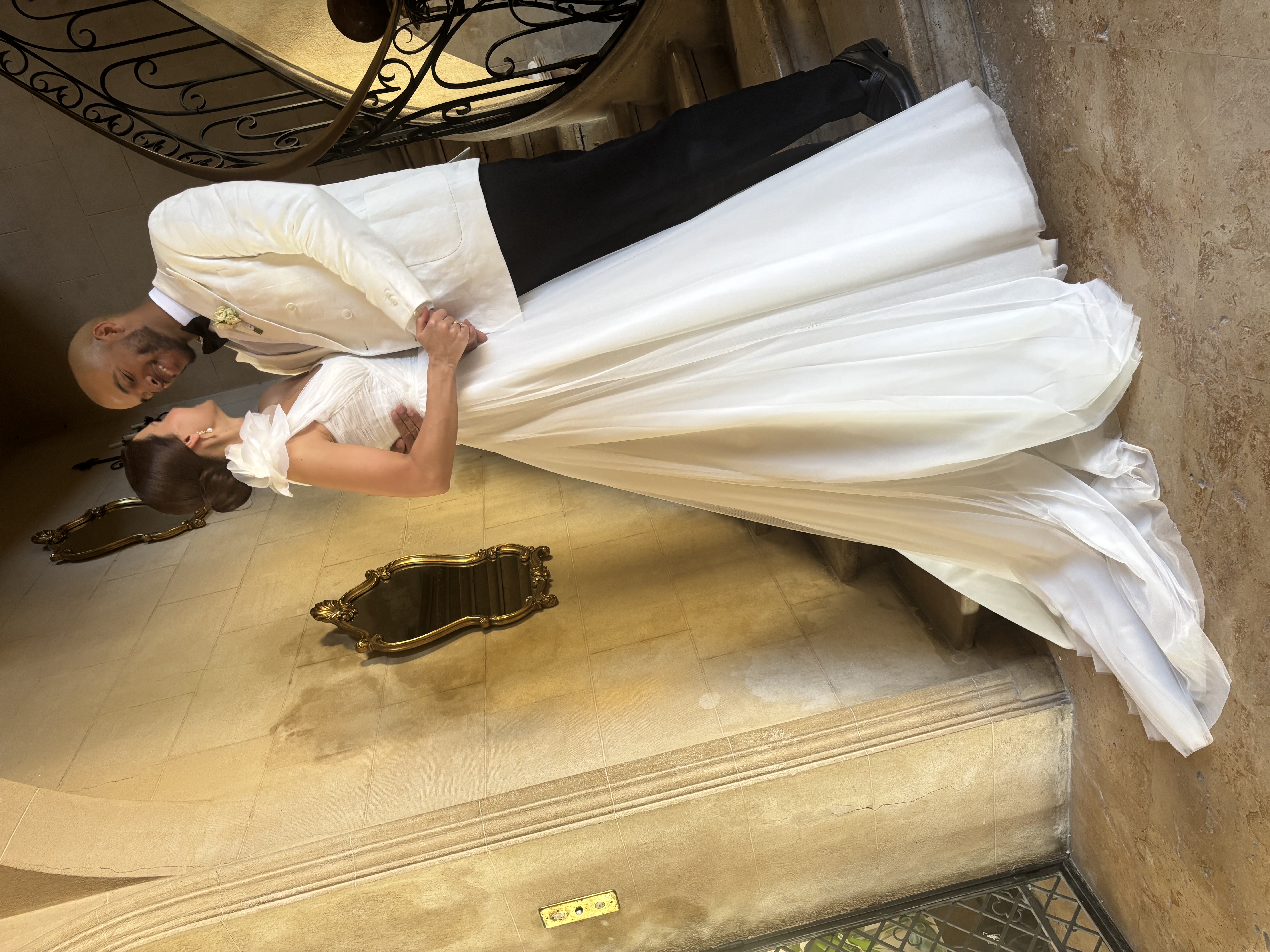 Uploaded wedding photo