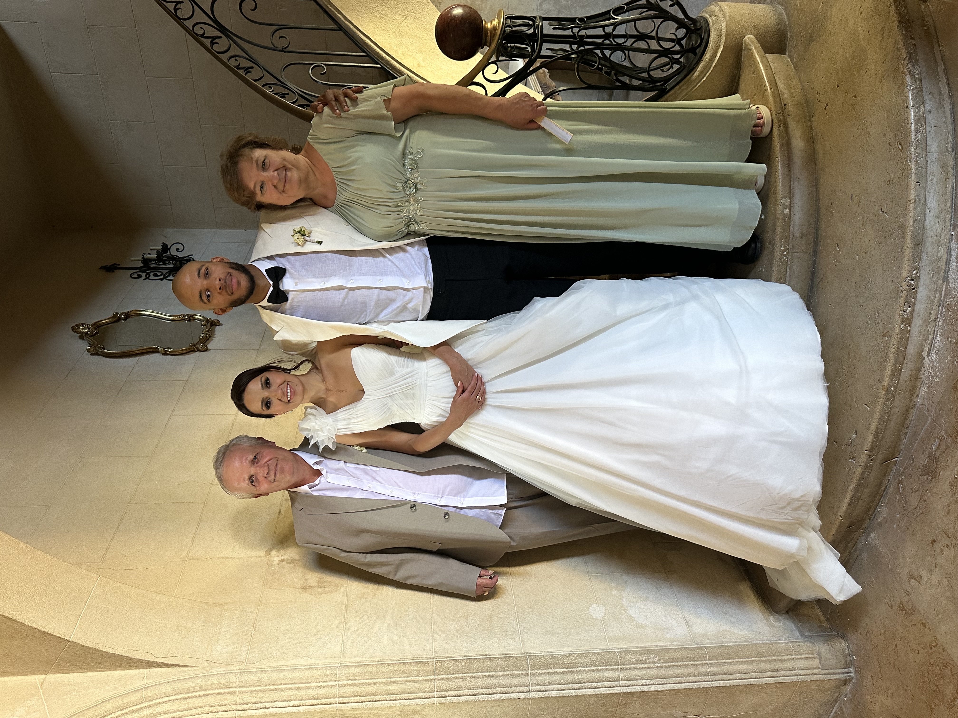 Uploaded wedding photo